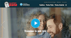 Desktop Screenshot of fenetrescote.com